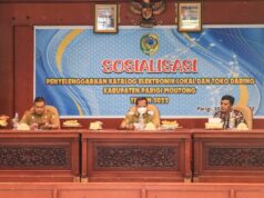 Evaluasi Kinerja OPD dan Kecamatan Wabup Tekan Realisasi Laporan Layanan Pengadaan Barang Harus 100 Persen