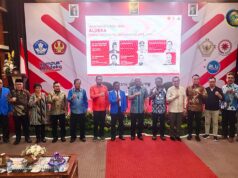 Wakil Bupati Parimo Badrun Nggai Hadir dikegiatan Kuliah Umum dan Bedah Buku Aldera Potret Gerakan Politik Kaum Muda 1993 – 1999