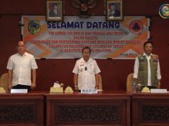 Wabup Badrun Nggai Terima Kunker Komisi 8 DPR RI Bersama Tenaga Ahli Kepala BNPB