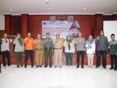 Wabub Badrun Nggai, SE. Mengapresiasi lokakarya kotingensi gempa bumi dan tsunami diParimo.