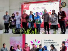 Perhelatan Tomohon International Flower Festival (TIFF) 2023, Bupati Samzurisal bersama 107 kontingen mendapat kesan mendalam oleh masyarakat kota Tomohon