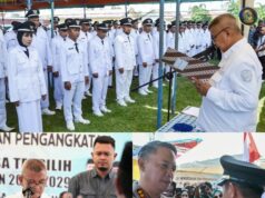 Bupati Samsurizal Lantik 53 Kades Terpilih dan 2 PAW : Kapolres Juga Himbau, Pemdes terus mendapat pendampingan Kajari dalam kelola anggaran Desa